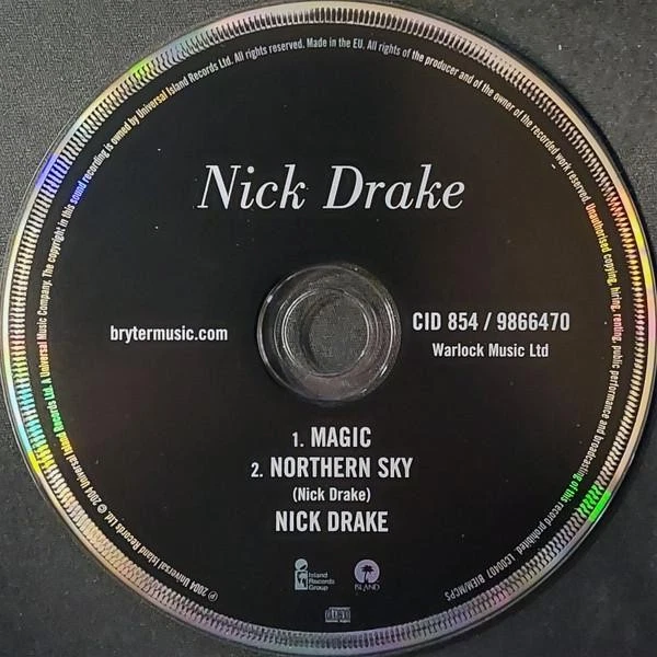 Nick Drake Magic CD UK Island 2004 In Kartenhülle CID854 - Bild 3 von 3