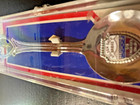 Vintage Sterling silver San Francisco Golden Gate  Bridge souvenir spoon in case — photo 2