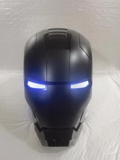 US !!! Iron Man 1:1 MK5 Deformable Voice Control Wearable Helmet Matte Black