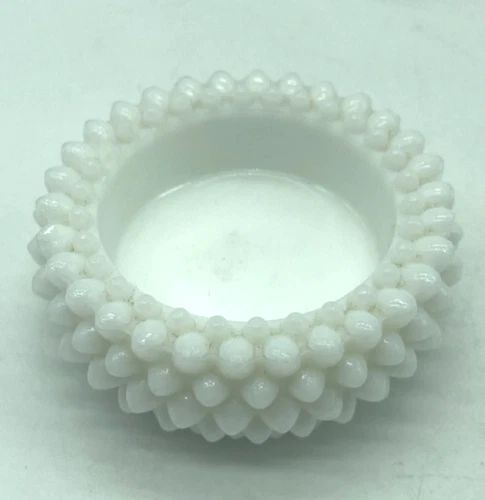 VTG White Milk Glass Salt Cellar