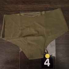 Victoria s Secret XS Olive, Green No-Show Cheeky Panties