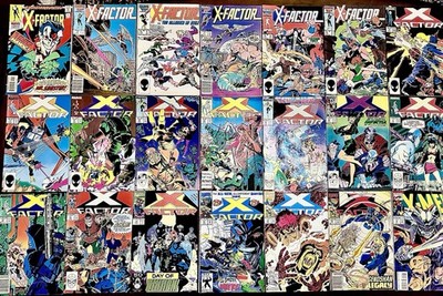Lot of 42- X-FACTOR Comics (1986) No Dupes Higher Grade 1,3,5,7,8,9,16,17 +More