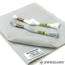 Zweigart Linen 40ct Linen Newcastle Pearl Gray 3348-705