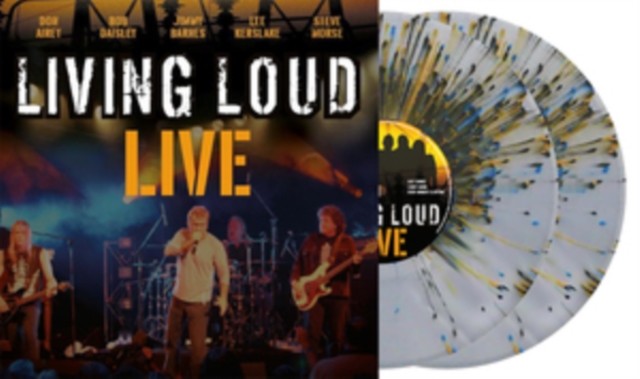LIVING LOUD - Live (reissue) - SPLATTERED VINYL 2XLP - Image 2