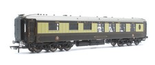 HORNBY 'OO' GAUGE R4384 PULLMAN BROWN/CREAM 1ST CLASS KITCHEN 'MONACO' COACH