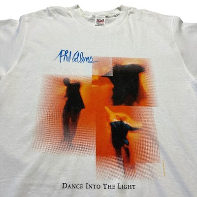 Vtg 90s Phil Collins Dance Into the Light Tour Shirt Single Stitch XL 