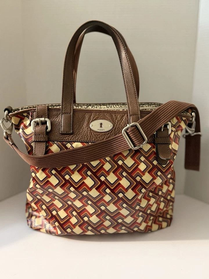 Bolso retro FOSSIL llave por hombro Foto 2 de 4