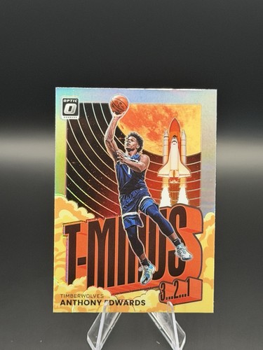 Anthony Edwards [Holo] #11 2021 Panini Donruss Optic T Minus 3 2 1 card