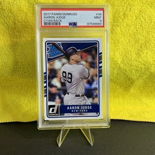 2017 Donruss Optic Aaron Judge Rated Rookie #38 PSA 9