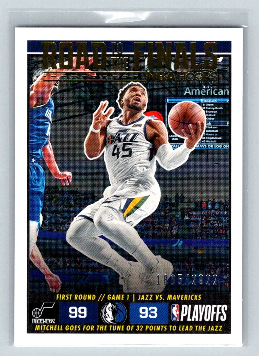 2022-23 Hoops #1 Donovan Mitchell Road to the Finals / NBA Championship #/2022