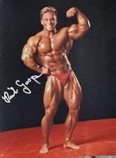 RICH GASPARI SIGNED 11X14 PHOTO IFBB PRO BODYBUILDER HALL OF FAME RACC TRUSTED B