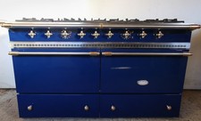 Lacanche Sully Range 55 5/16” in Blue & Brass 140cm