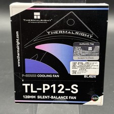 Thermalright TL-P12-S 120mm Silent-Balance ARGB PWM PC Case Cooling Fan Black