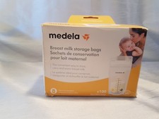 Medela Breast Milk Storage Bags, 100 Count, Ready to Use Breastmilk Bags Sealed