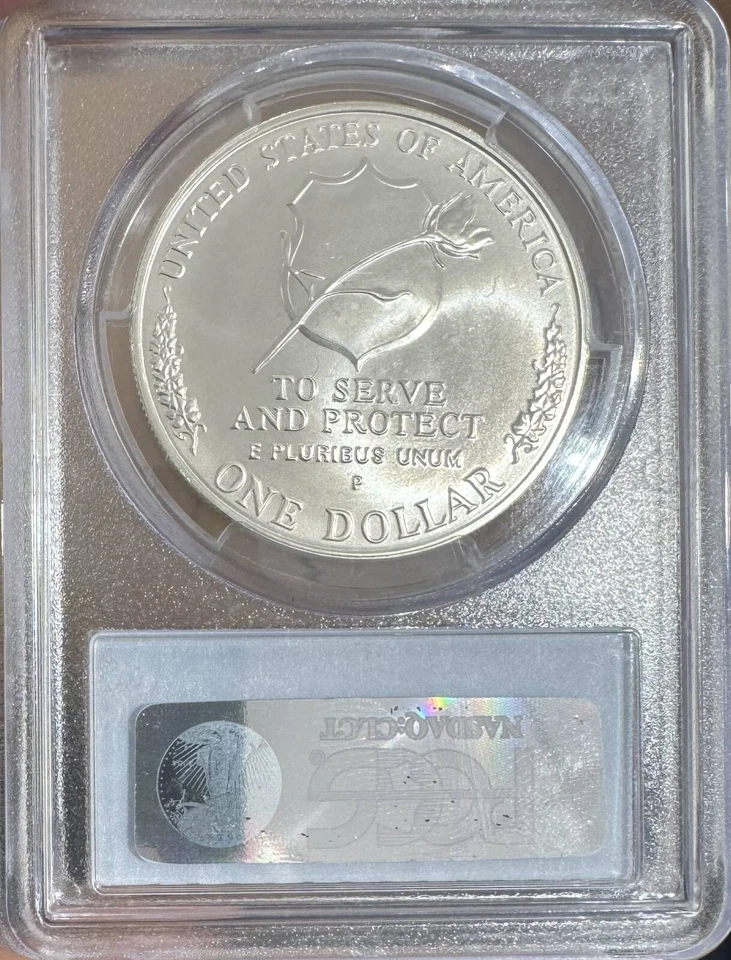 1997 P Commemrative Sets National Law Enforcement Officers Memorial PCGS MS-69 - Image 2 of 2