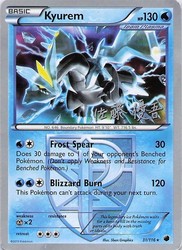 Kyurem 31/116 (Yugo Sato) 2013 World Championship Deck Rare
