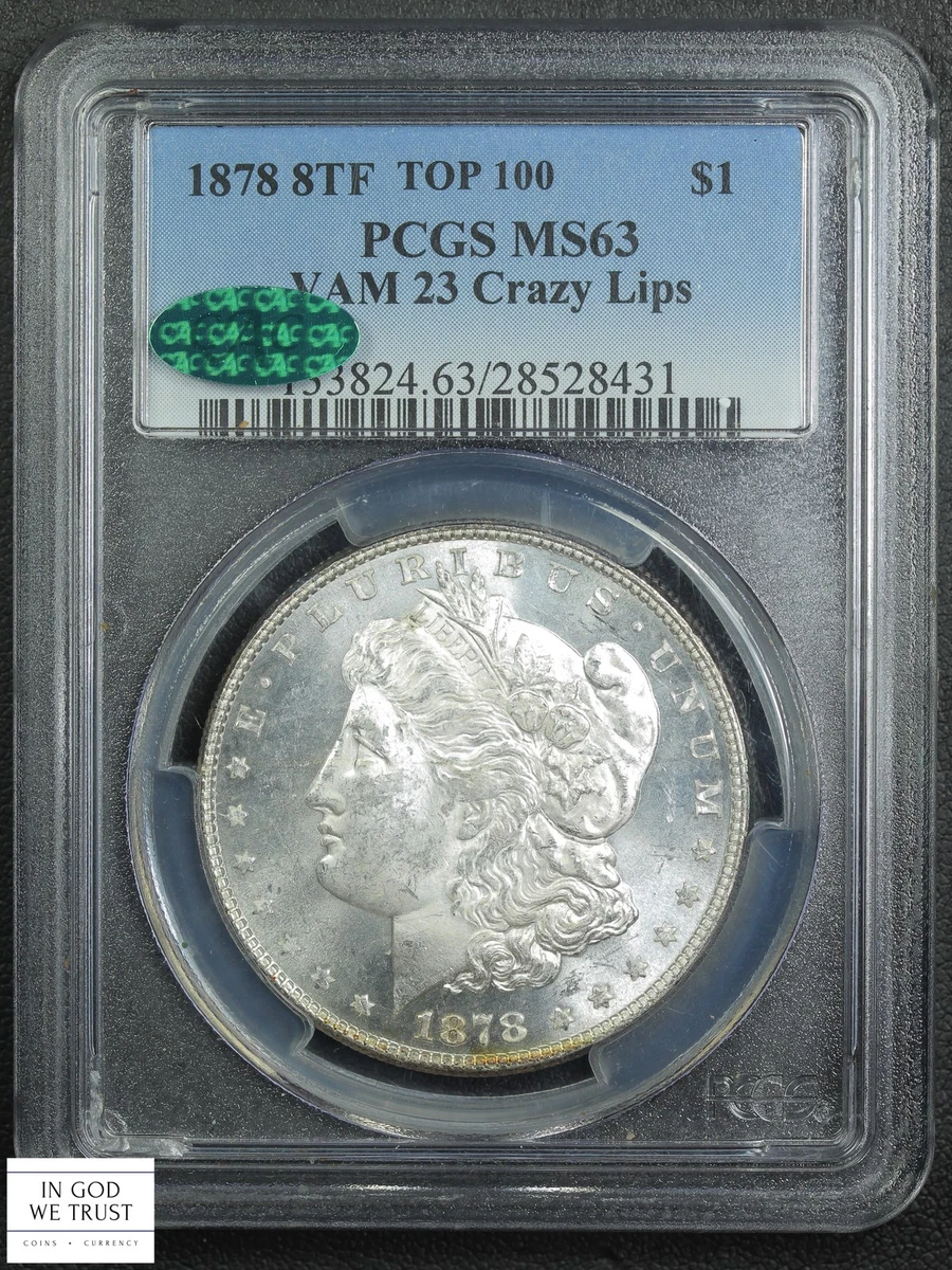 MS 63 Graded Morgan US Dollars 1878 for sale | eBay