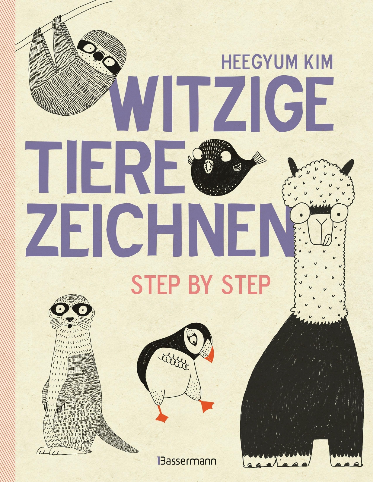 Thumbnail - Witzige Tiere Zeichnen. Von Alpaka Bis Waschbär - Mit Vielen