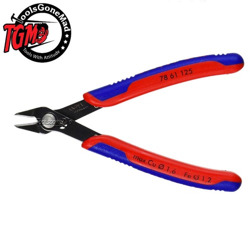Knipex Mini 125mm Super Knips Electronic Side Cutters Cutting Plier