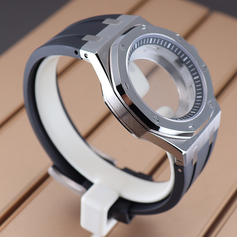 41mm watch Cases Strap Men's luxury For Seiko NH35 NH36 38 Movement 28