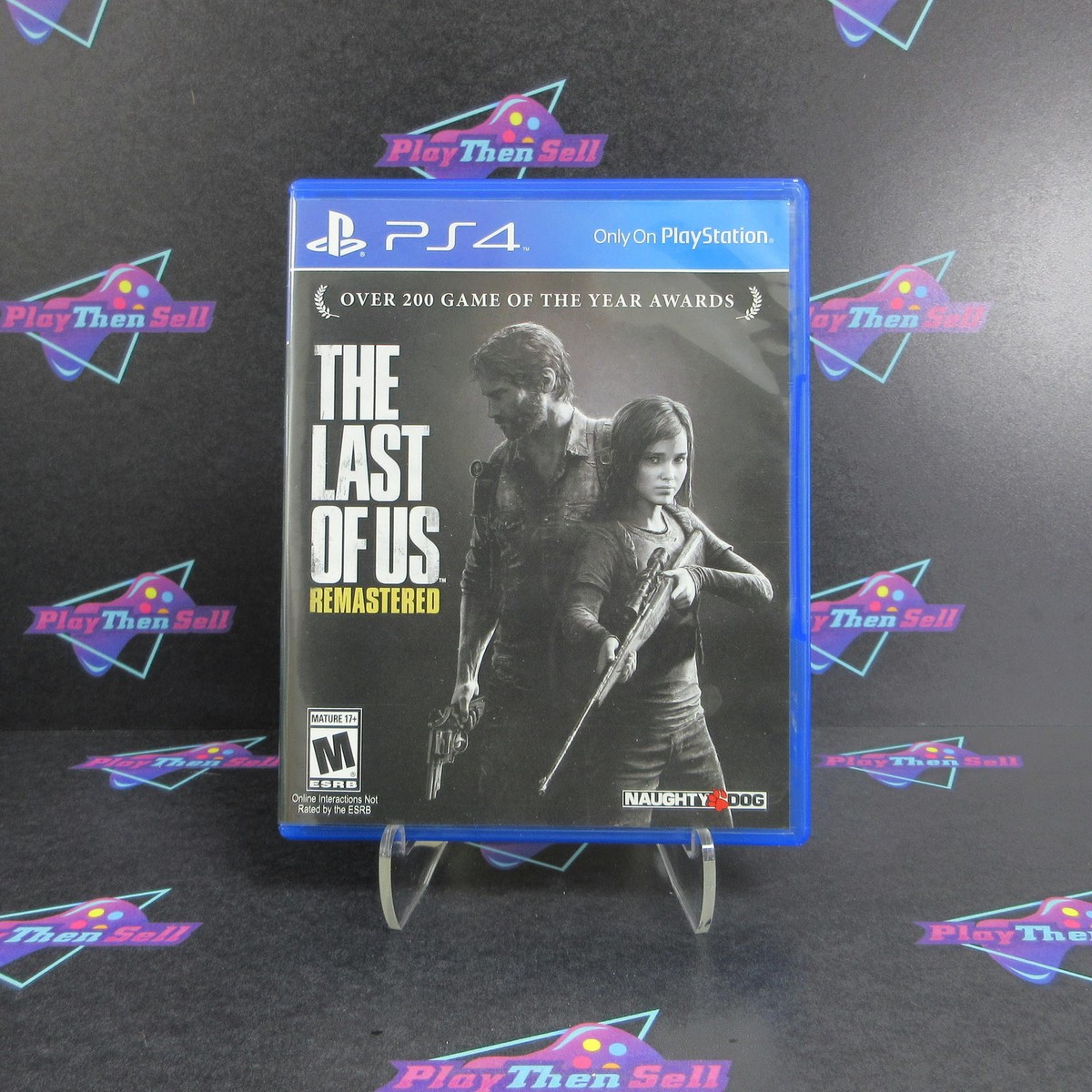 The Last of Us Remastered PS4 PlayStation Complete CIB