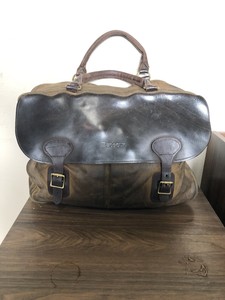 barbour briefcase leather