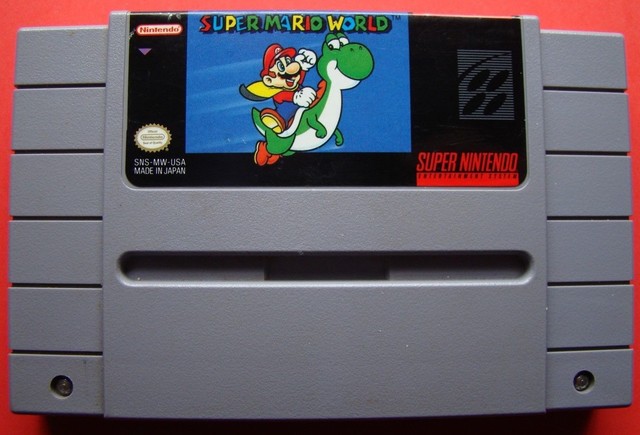 Super Mario World Super Nintendo SNES Not For Resale Demo NFR **Free S/H**