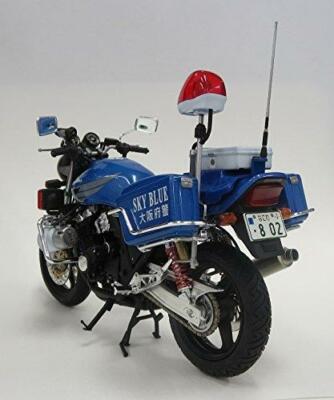 Rare kit Aoshima 1/12 Honda CB400 SUPER FOUR Osaka Sky Blue Corps