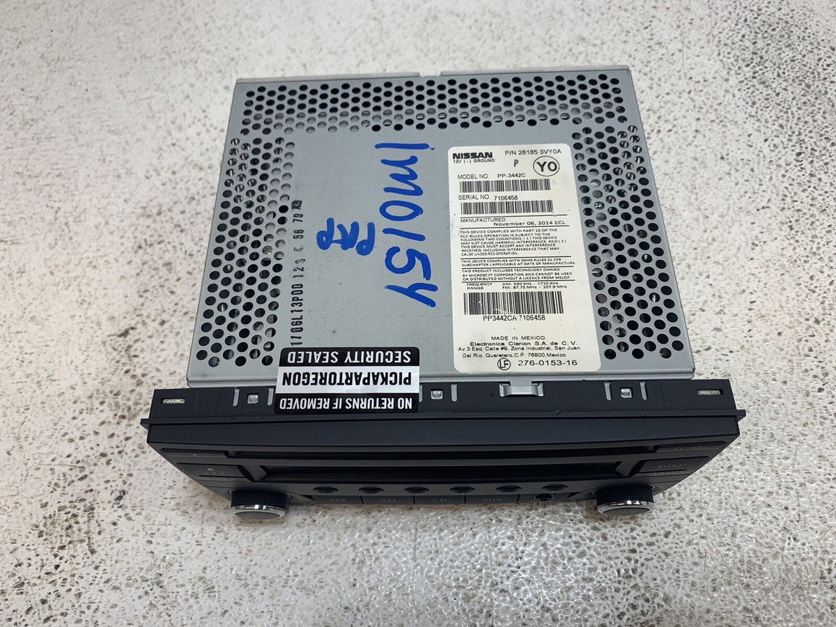 2015-2017 Nissan Sentra Radio Stereo NON-NAV NON-5