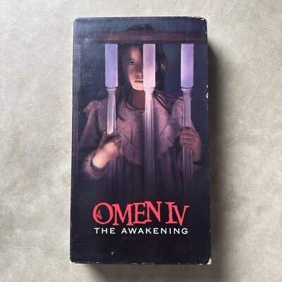 Omen IV The Awakening VHS 1992 Horror 