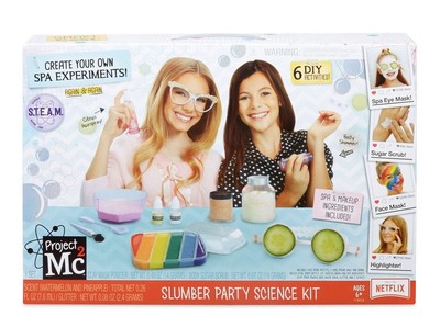 mc2 slumber party science kit