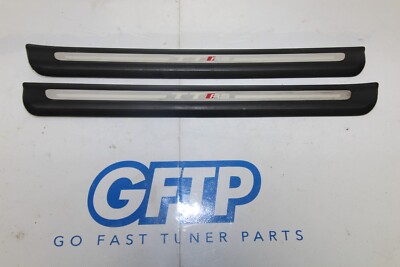 16-23 AUDI TT RS TT-RS OEM RH LH DRIVER PASSENGER DOOR SILL KICK PLATE SET PAIR
