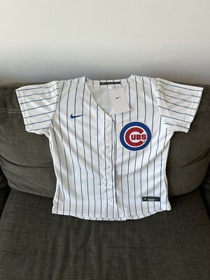 Nike Authentic Chicago Cubs White Home MLB Baseball Jersey