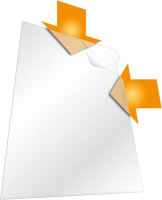 DURABLE STANDARD Sichthülle DIN A4 PP 0,12 mm genarbt 100 Hüllen