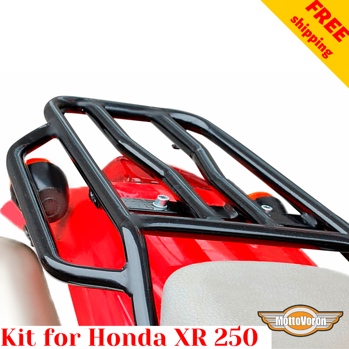 For Honda XR 250 Rear rack XR250R Headlight protector Guard XR 250