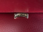  United States Army Airborne Tab Black Enamel 1 1/6" Lapel Pin Mint Condition — photo 2