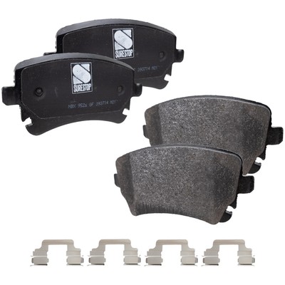 Rear NAO Brake Pad Set For 2005-2011 Audi A6 Quattro 2004-2009 Audi S4