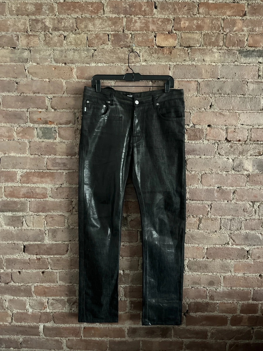 RAF Raf Simons Mens Jeans Sz 34 X 31 Noir