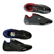 Boys Leather Trainers Lace Up Shoes Casual Designer Sneakers