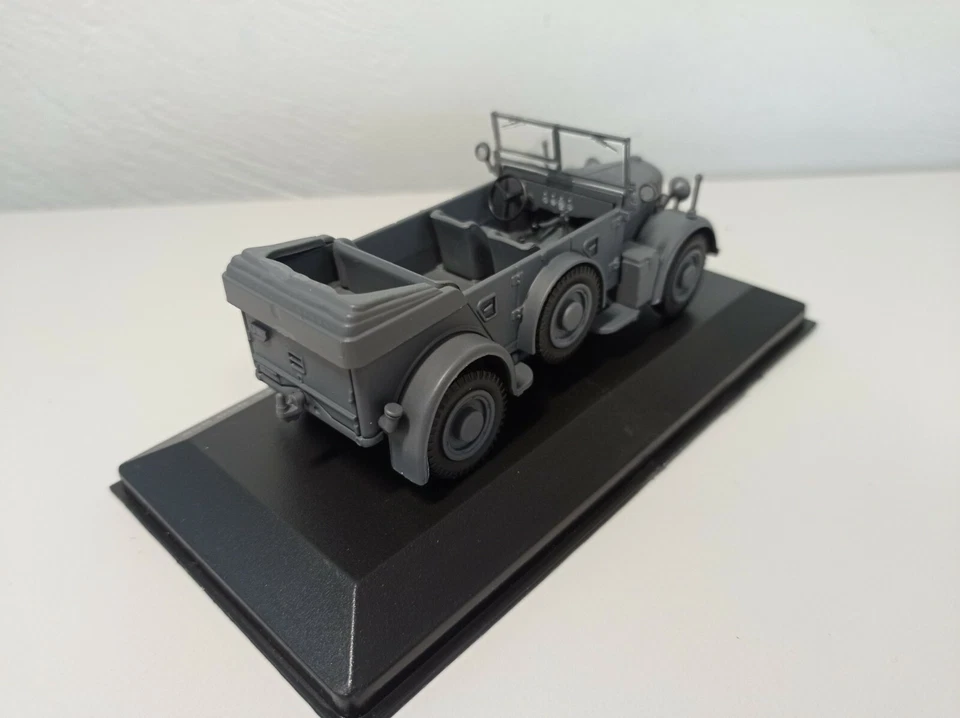 RARE WHITE BOX 1:43 HORCH 901 1937 MATT DARK GREY - 1 OF 1000 PCS  WB257 - Image 4 of 4