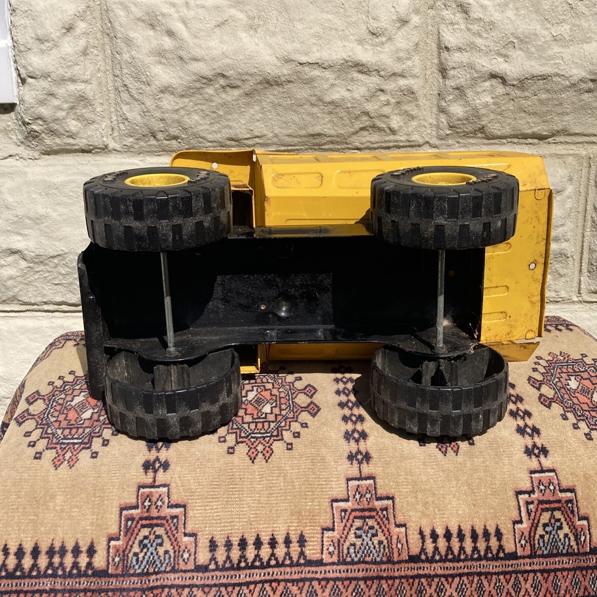 Vintage Nylint Construction Dump Truck Jumbo 70s Pressed Steel Toy