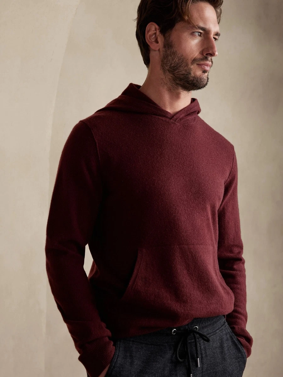 Banana Republic CIPRESSO CASHMERE hoodie Sz S NWT $190 | eBay