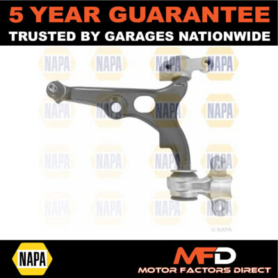 Fits Expert 1.9 D TD 2.0 HDi JTD NAPA Front Left Lower Track Control Arm 3520S6