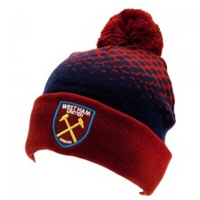 Image of West Ham United FC Fade Ski Hat, Birthday, Father's Day,  Official Product