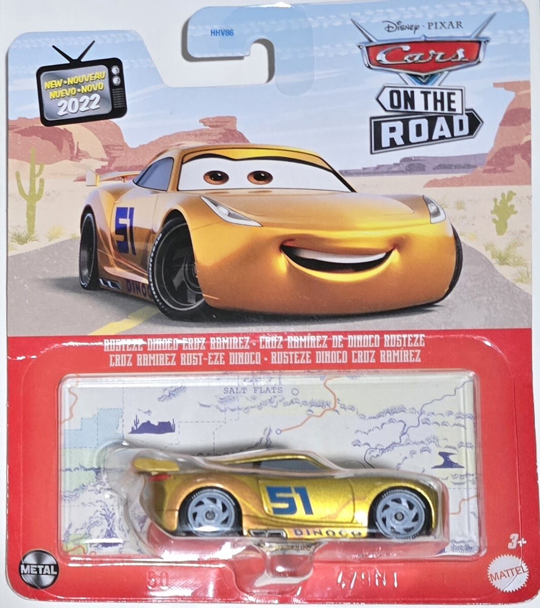 Disney Pixar Diecast Cars - Rusteze Dinoco Cruz Ramirez -51- On the ...