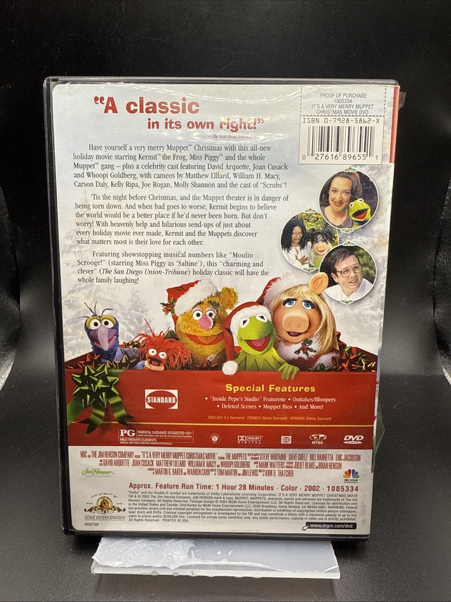 Its A Very Merry Muppet Christmas Movie (DVD, Special Edition