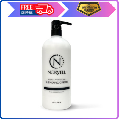Norvell Pro Blending DHA Barrier Cream For Spray Tanning, 32 Fl. Oz.