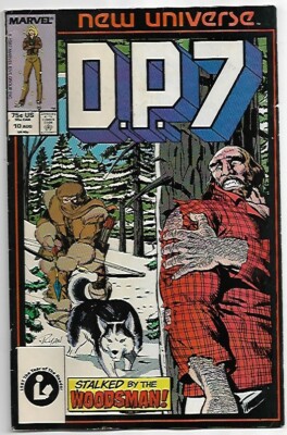 D.P.7 #10 DP7 New Universe FN (1987) Marvel Comics