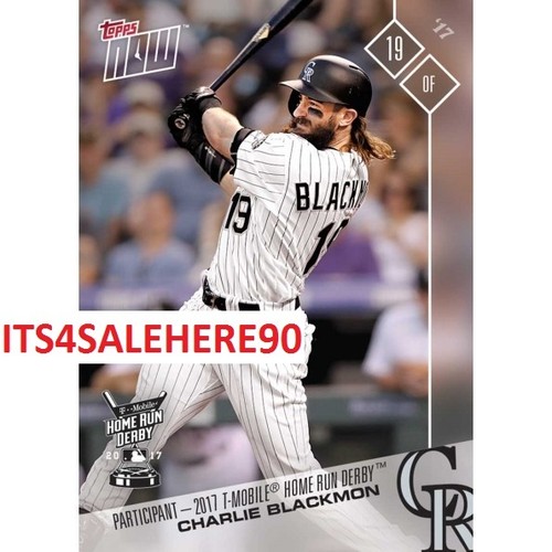 2017 Topps Now HRD6 Charlie Blackmon
