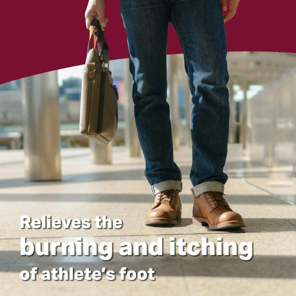 (PAQUETE DE 3) Spray líquido para pies Tinactin TAMAÑO GRANDE, 5,3 OZ, regular (ENVÍO GRATUITO A EE. UU.) Foto 3 de 4